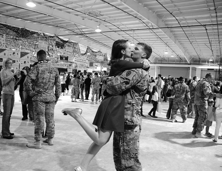 Welcoming Dennis Home from Afghanistan!