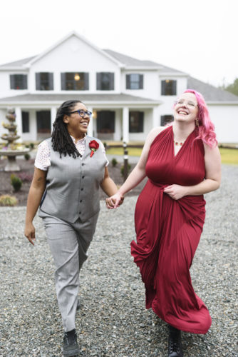 LGBTQ wedding brides Atebellum